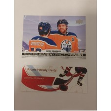 PF-11 Leon Draisaitl Photo Finish 2021-22 Tim Hortons UD Upper Deck 